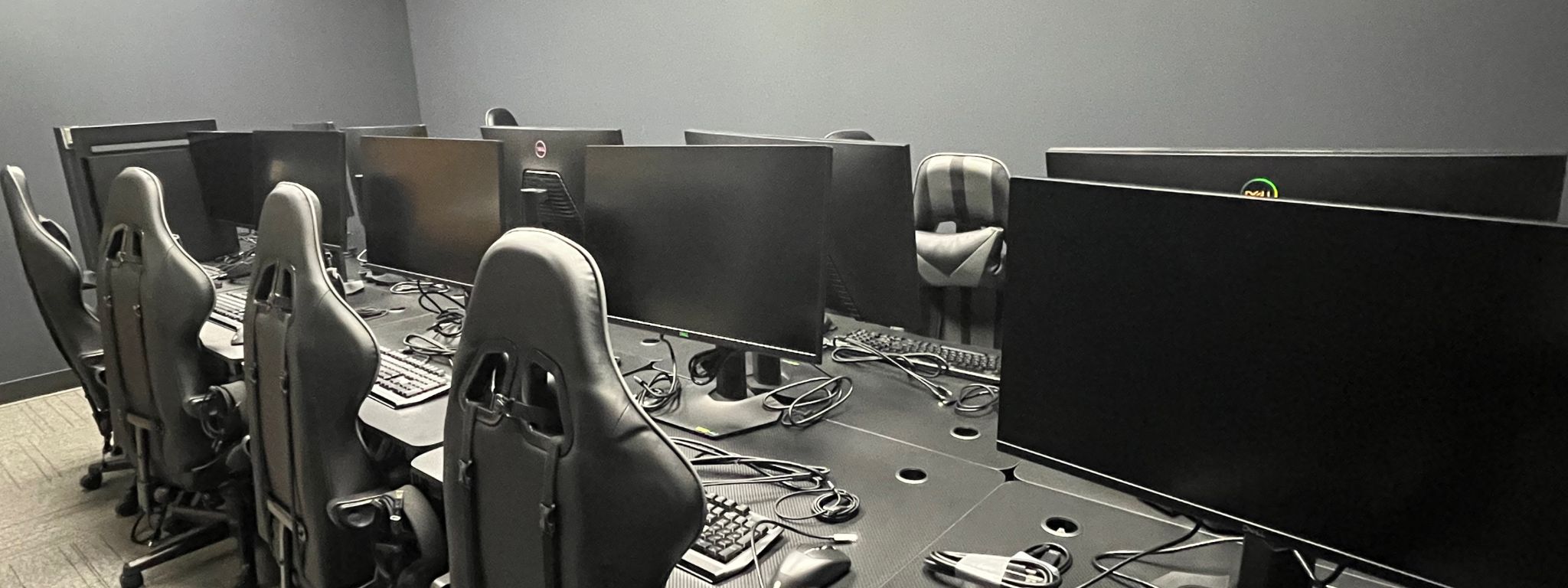 The PVHS Esports room...prior to occupancy.